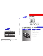 Samsung SCC-B2033P(N) Service Manual preview