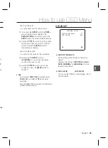 Предварительный просмотр 25 страницы Samsung SCC-B2037P User Manual