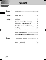 Предварительный просмотр 4 страницы Samsung SCC-B2300 User Manual