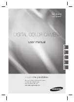 Samsung SCC-B2335P User Manual предпросмотр