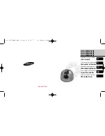 Samsung SCC-B5201 User Manual preview