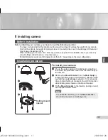 Preview for 11 page of Samsung SCC-B5342 Operating Instructions Manual