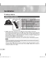 Preview for 8 page of Samsung SCC-B5344 Operating Instructions Manual