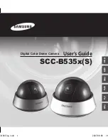 Preview for 1 page of Samsung SCC-B5354 User Manual