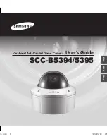 Samsung SCC-B5394 User Manual preview