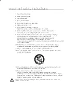 Preview for 4 page of Samsung SCC-B9221 - IR Bullet Camera Operating Instructions Manual