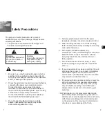 Preview for 2 page of Samsung SCC-C4201(P) Owner'S Instructions Manual