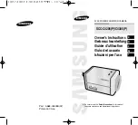 Samsung SCC-C4205P Owner'S Instructions Manual предпросмотр