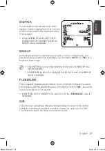 Предварительный просмотр 21 страницы Samsung SCC-C4253P User Manual