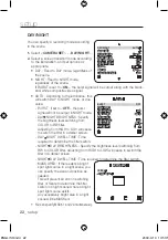 Предварительный просмотр 22 страницы Samsung SCC-C4253P User Manual