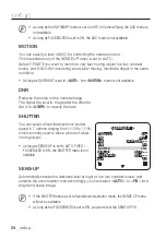 Preview for 24 page of Samsung SCC-C6413P User Manual