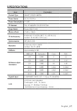 Preview for 47 page of Samsung SCC-C6413P User Manual