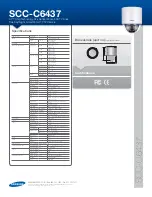 Preview for 2 page of Samsung SCC-C6437 Specifications