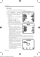 Предварительный просмотр 26 страницы Samsung SCC-C6439P User Manual