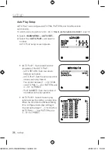 Предварительный просмотр 38 страницы Samsung SCC-C6439P User Manual