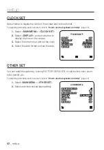 Preview for 42 page of Samsung SCC-C6453P User Manual