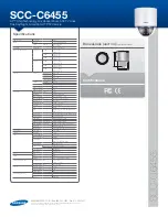 Предварительный просмотр 2 страницы Samsung SCC-C6455 Brochure & Specs