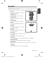 Предварительный просмотр 21 страницы Samsung SCC-C6455 User Manual