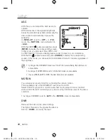 Предварительный просмотр 26 страницы Samsung SCC-C6455 User Manual