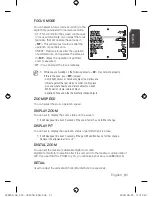 Предварительный просмотр 31 страницы Samsung SCC-C6455 User Manual