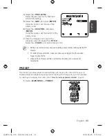 Предварительный просмотр 35 страницы Samsung SCC-C6455 User Manual