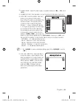 Предварительный просмотр 43 страницы Samsung SCC-C6455 User Manual