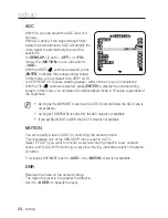 Preview for 24 page of Samsung SCC-C6455P User Manual