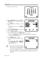 Preview for 34 page of Samsung SCC-C6455P User Manual