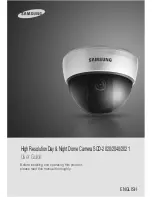 Samsung SCD-2020 User Manual preview