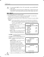 Preview for 22 page of Samsung SCD-2022R User Manual