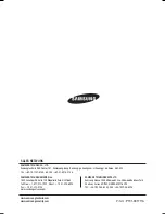 Preview for 36 page of Samsung SCD-2022R User Manual