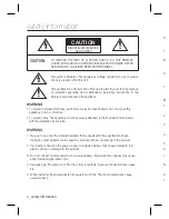 Preview for 4 page of Samsung SCD-2080E User Manual