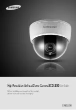 Samsung scd-2080p User Manual preview