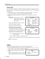 Preview for 22 page of Samsung SCD-2082 User Manual