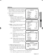 Предварительный просмотр 29 страницы Samsung SCD-3081 User Manual