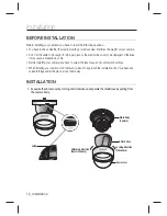 Preview for 12 page of Samsung SCD-3083 User Manual