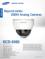 Preview for 1 page of Samsung SCD-5083 Specifications