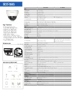 Preview for 2 page of Samsung SCD-5083 Specifications