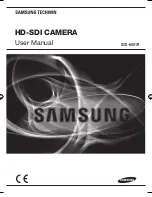 Предварительный просмотр 1 страницы Samsung SCD-6081R User Manual