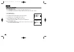 Предварительный просмотр 44 страницы Samsung SCD103/D105 Owner'S Instruction Manual