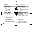 Preview for 20 page of Samsung SCD200 Owner'S Instruction Manual