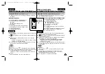 Preview for 83 page of Samsung SCD200 Owner'S Instruction Manual