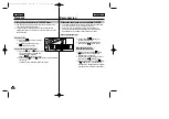 Preview for 64 page of Samsung SCD22 Owner'S Instruction Book