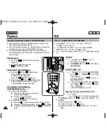 Preview for 72 page of Samsung SCD250 Owner'S Instruction Manual