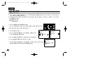 Preview for 36 page of Samsung SCD303 Owner'S Instruction Book