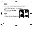 Предварительный просмотр 26 страницы Samsung SCD33, SCD34, SCD39 Owner'S Instruction Book