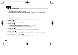 Preview for 46 page of Samsung SCD33, SCD34, SCD39 Owner'S Instruction Book