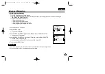 Preview for 51 page of Samsung SCD33, SCD34, SCD39 Owner'S Instruction Book