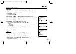 Предварительный просмотр 57 страницы Samsung SCD33, SCD34, SCD39 Owner'S Instruction Book