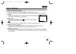 Предварительный просмотр 59 страницы Samsung SCD33, SCD34, SCD39 Owner'S Instruction Book